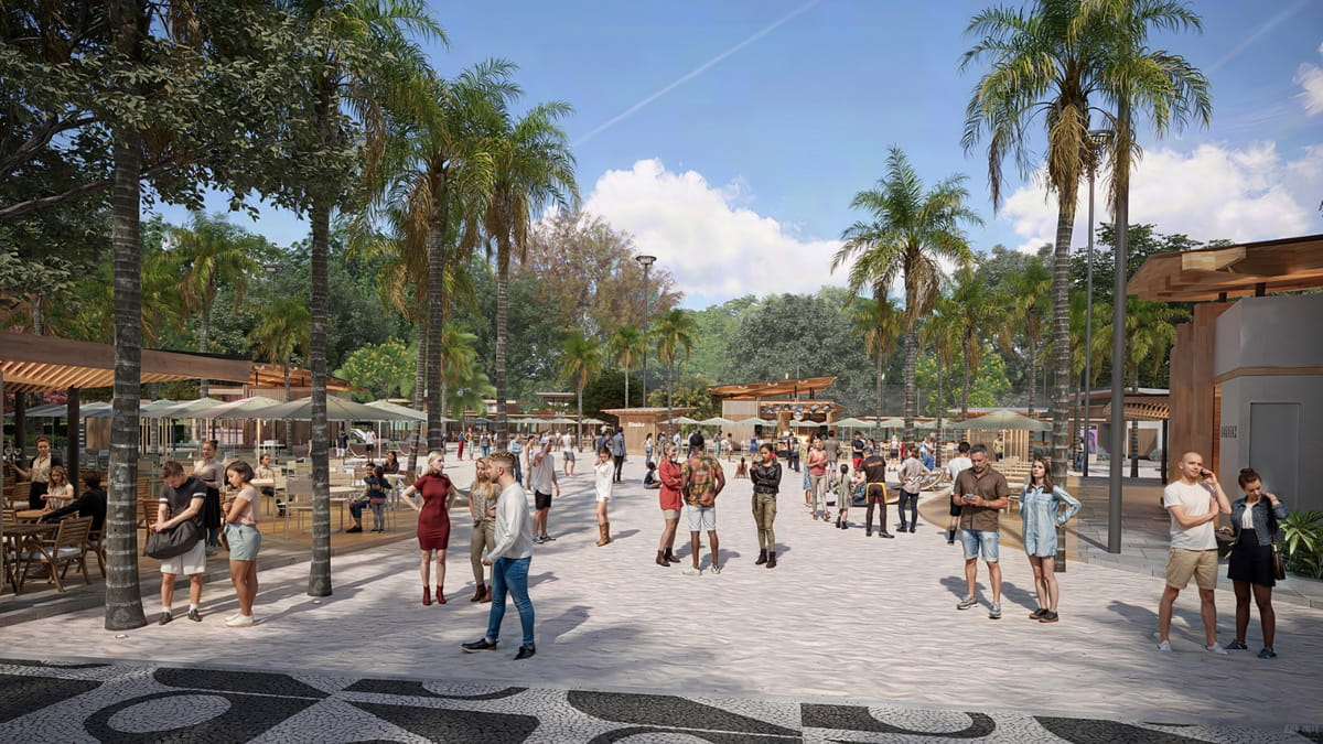 Além de criar um novo polo de lazer, o projeto busca aumentar o fluxo de visitantes durante os dias de semana, período em que o parque costuma ter menos movimento