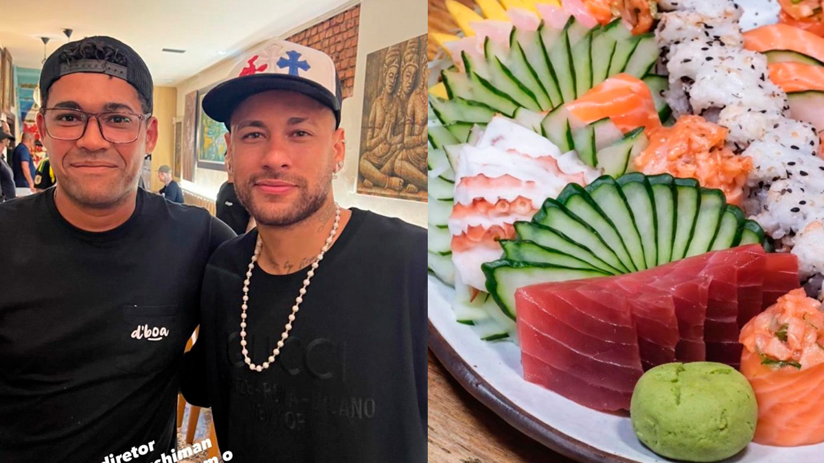 O local escolhido foi o D'Boa Sushi & Lounge Santos, um dos endereços mais descolados e populares entre os santistas