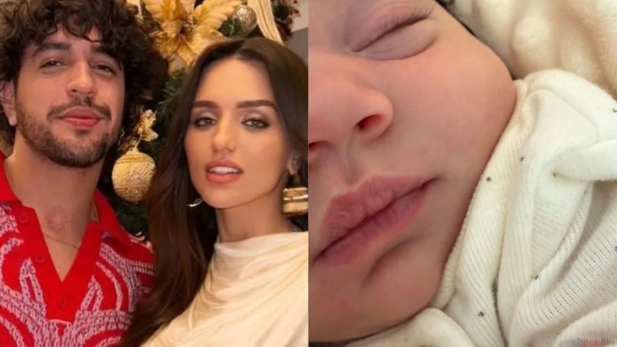 Atriz detalha o rosto de Zuza Helena em foto inédita e fãs garantem que a pequena herdou a beleza da mãe.