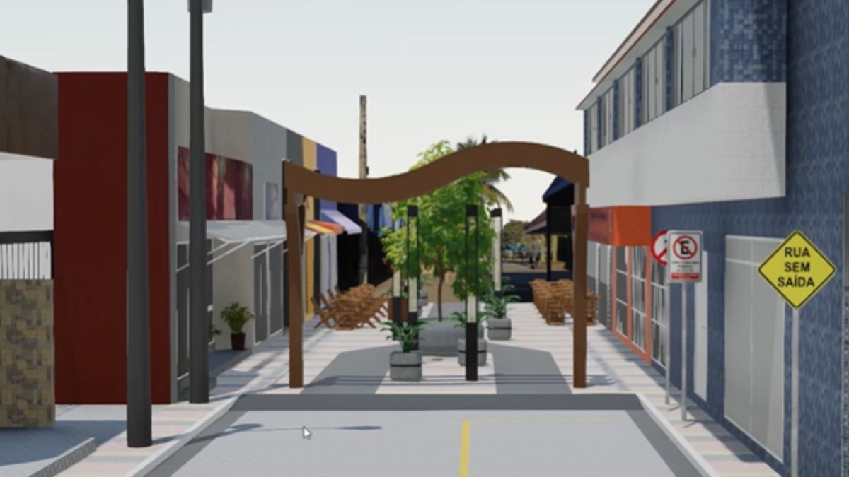 Com recursos federais, novo boulevard promete valorizar comércio e imóveis na região da Rua Padre Anchieta.