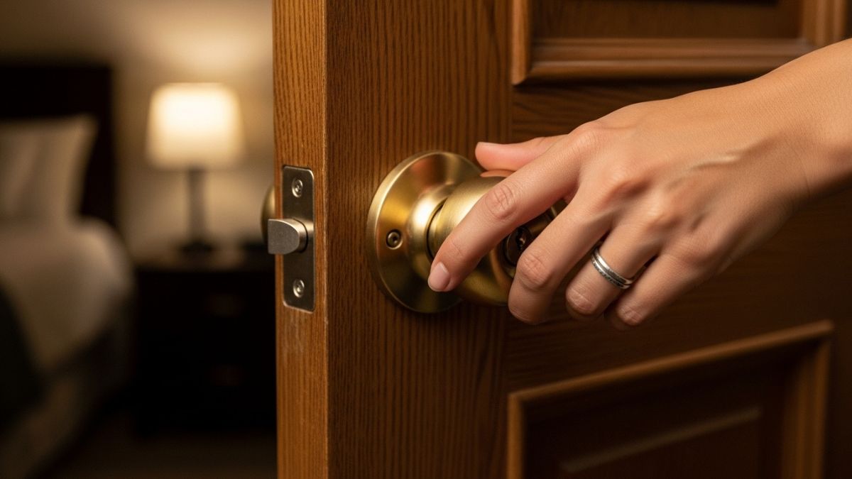 Dormir com a porta fechada cria uma barreira física que beneficia o sono de diversas formas