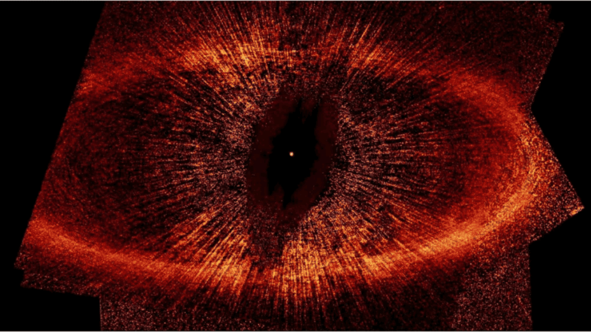 O 'Olho de Sauron' já havia sido registrado pelo Telescópio Hubble e se tornado um ícone da divulgação científica