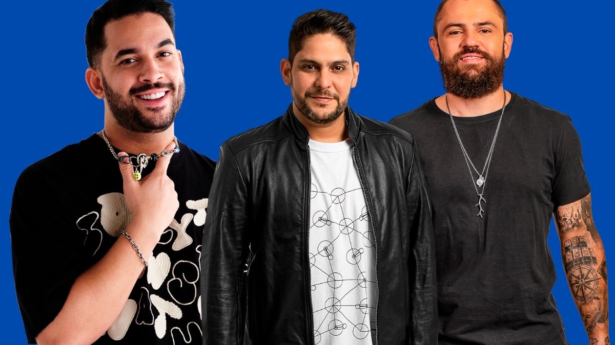 Jorge, Mateus e Henry Freitas prometem agitar a noite de Praia Grande