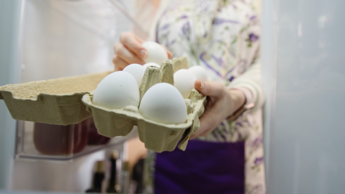 Descubra por que a porta da geladeira é o pior lugar para os ovos e como o teste da água salva sua receita