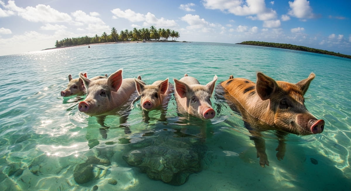 Sem predadores e com liberdade para se reproduzir, os animais teriam se adaptado ao ambiente e formado a atual vara