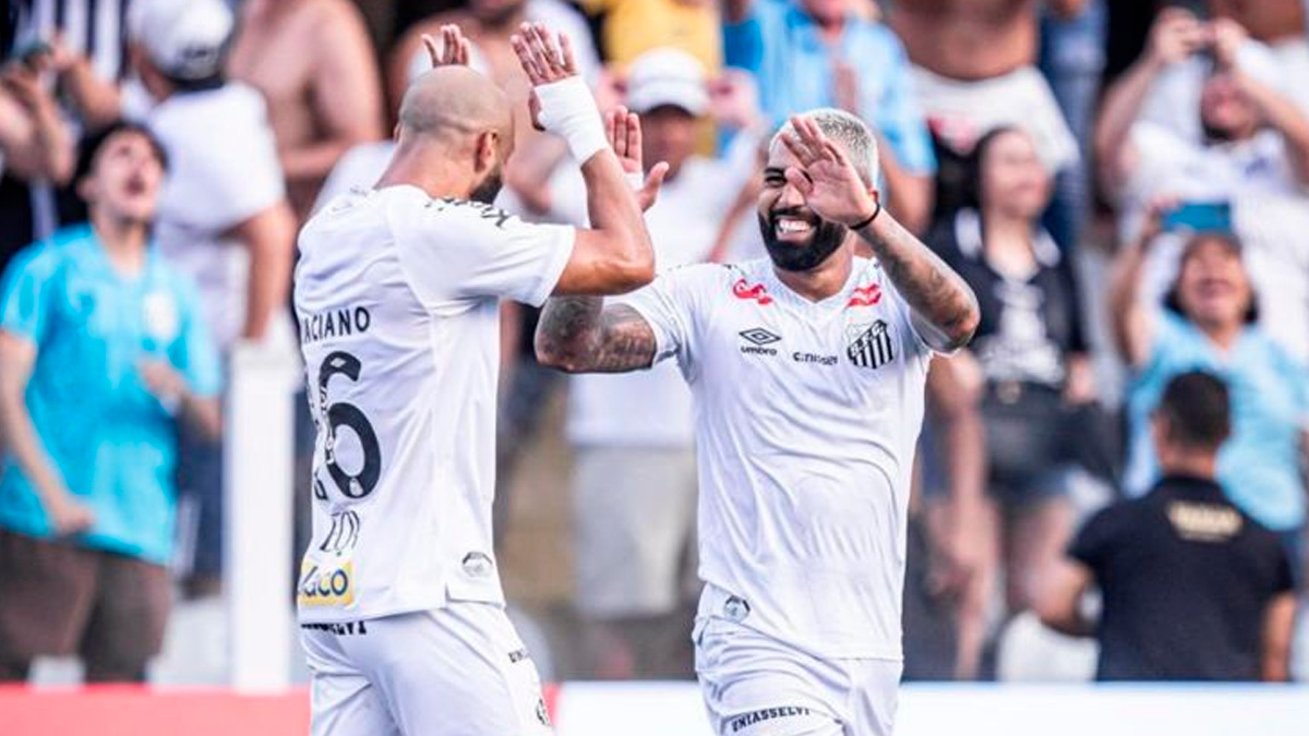 Gabriel Barbosa, em sua reestreia, marcou o gol de empate. Já nos minutos finais, Thaciano garantiu a virada do Peixe.