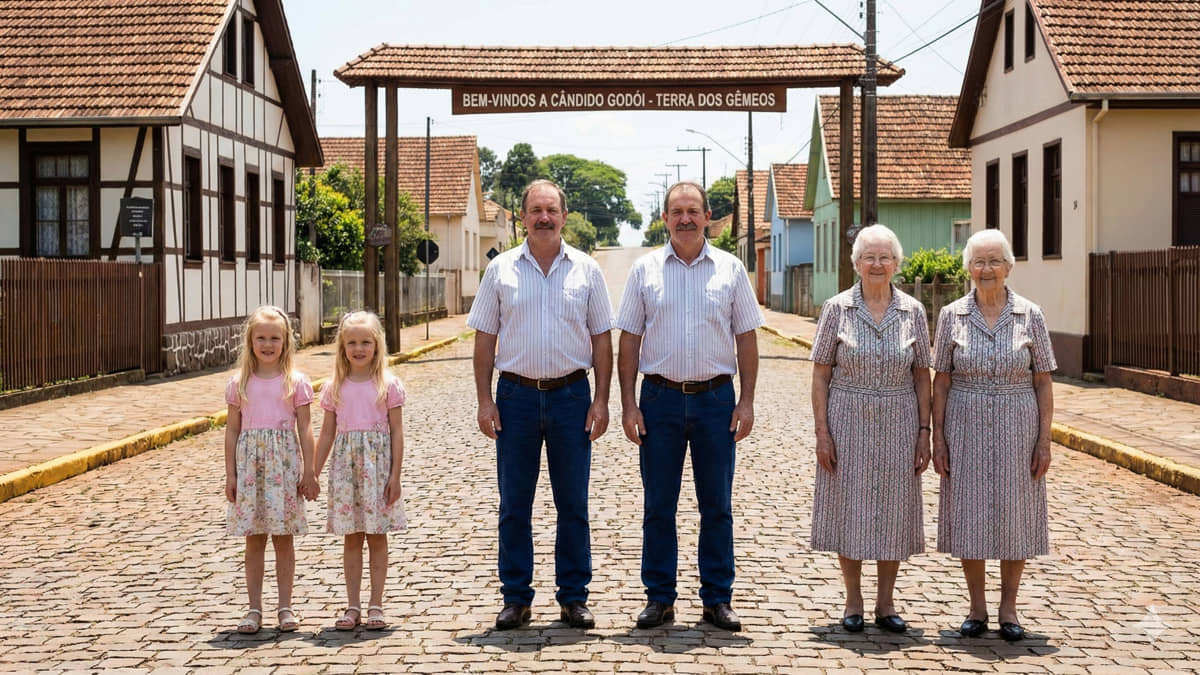 A cidade brasileira conhecida mundialmente como a 'Terra dos Gêmeos' fica no RS