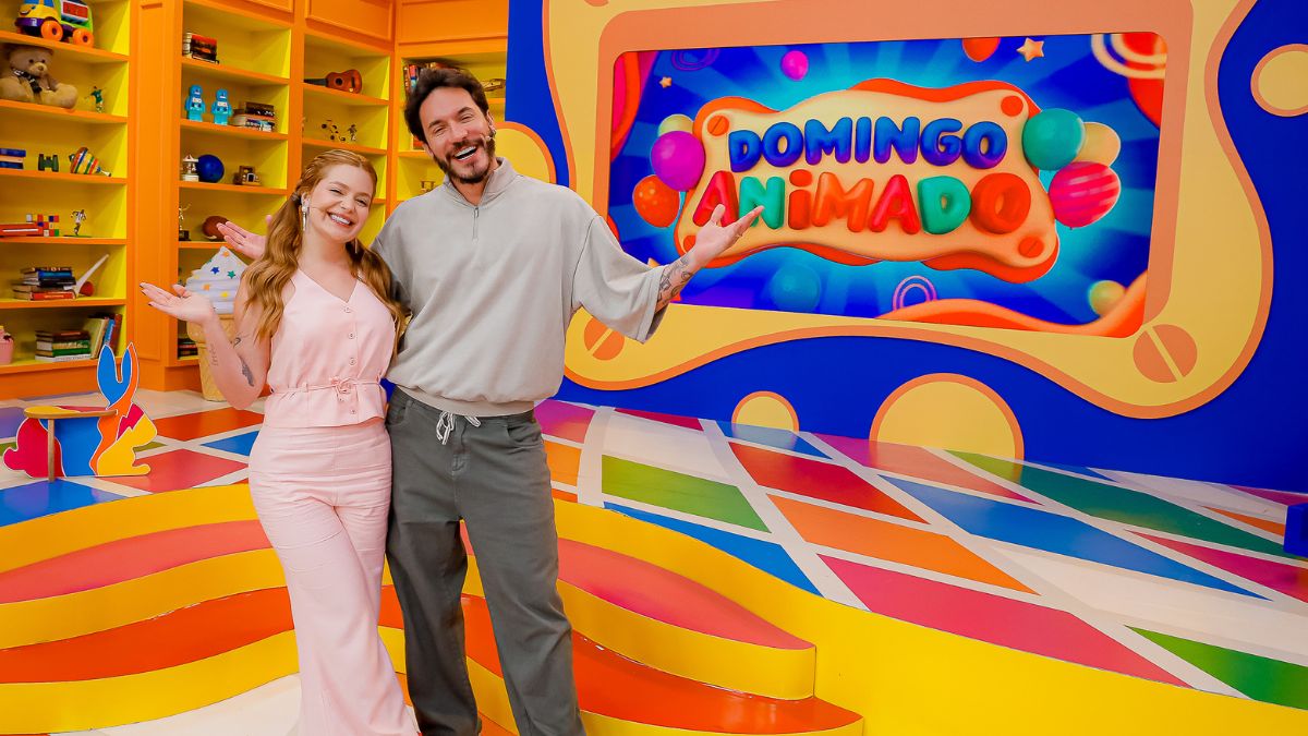 Os influenciadores Viih Tube e Eliezer assumem os estúdios do SBT