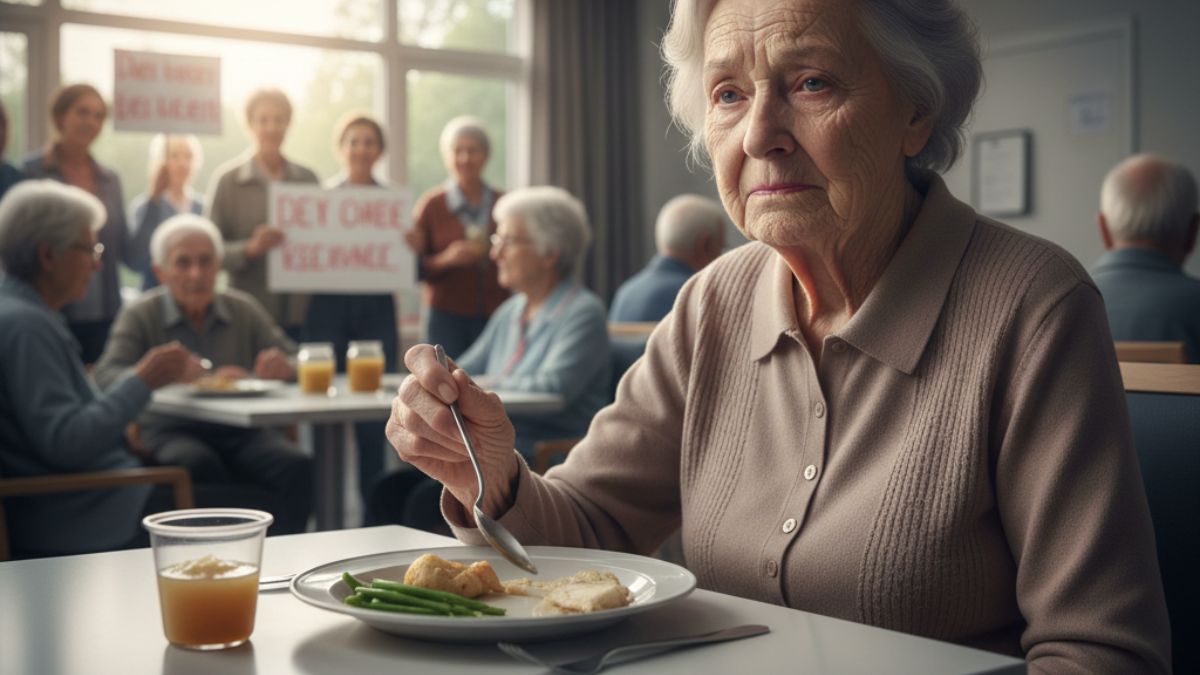 Essa vovó de 101 anos ficou triste por parar de consumir purê de maçã todos os dias