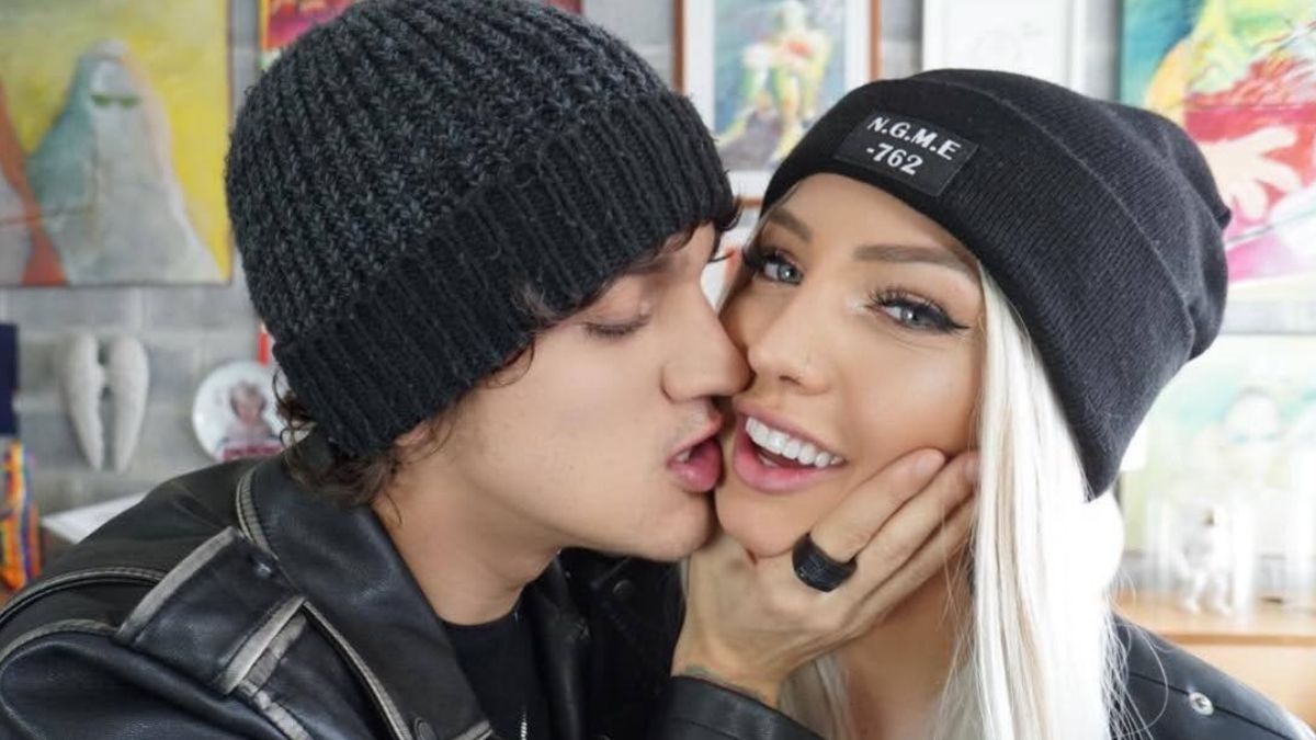 O ex-casal Zoo e Christian Figueiredo