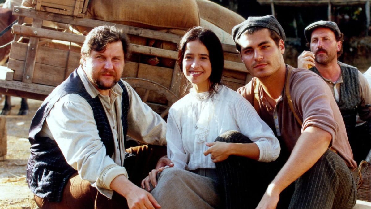 Antonio Calloni, Paloma Duarte, Thiago Lacerda (Bartolo, Angélica, Matheu)