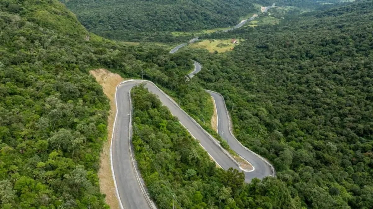 O trecho em obras possui mais de nove quilômetros de extensão, dos quais cerca de sete quilômetros já foram concluídos