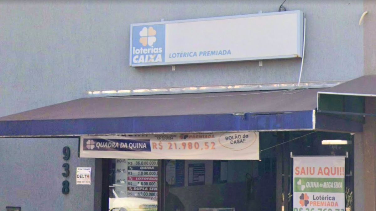 Apostador realizou o jogo da Lotérica Premiada, localizada em Osório Junqueira