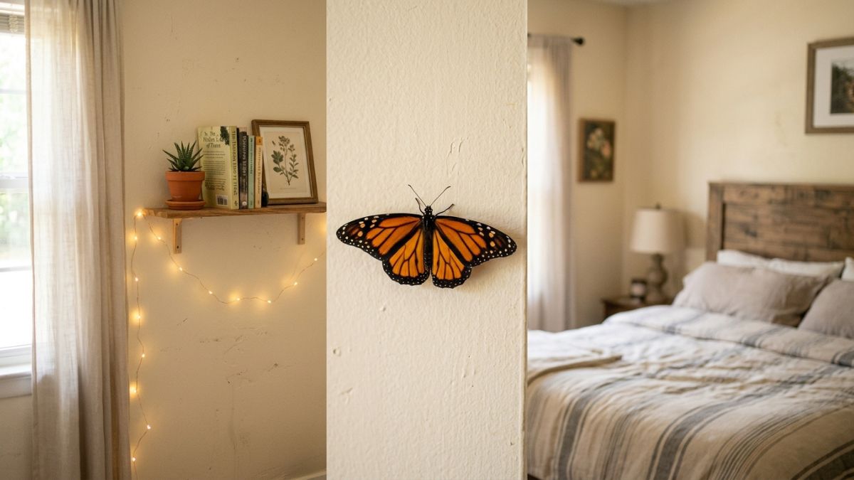 A borboleta é frequentemente associada a processos de transformação, renovação e mudança de ciclo