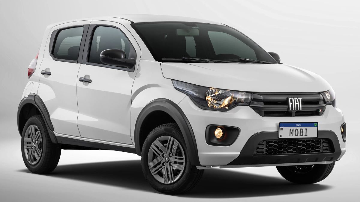 Modelo Mobi na versão Like, que teve uma redução média de R$ 12 mil.