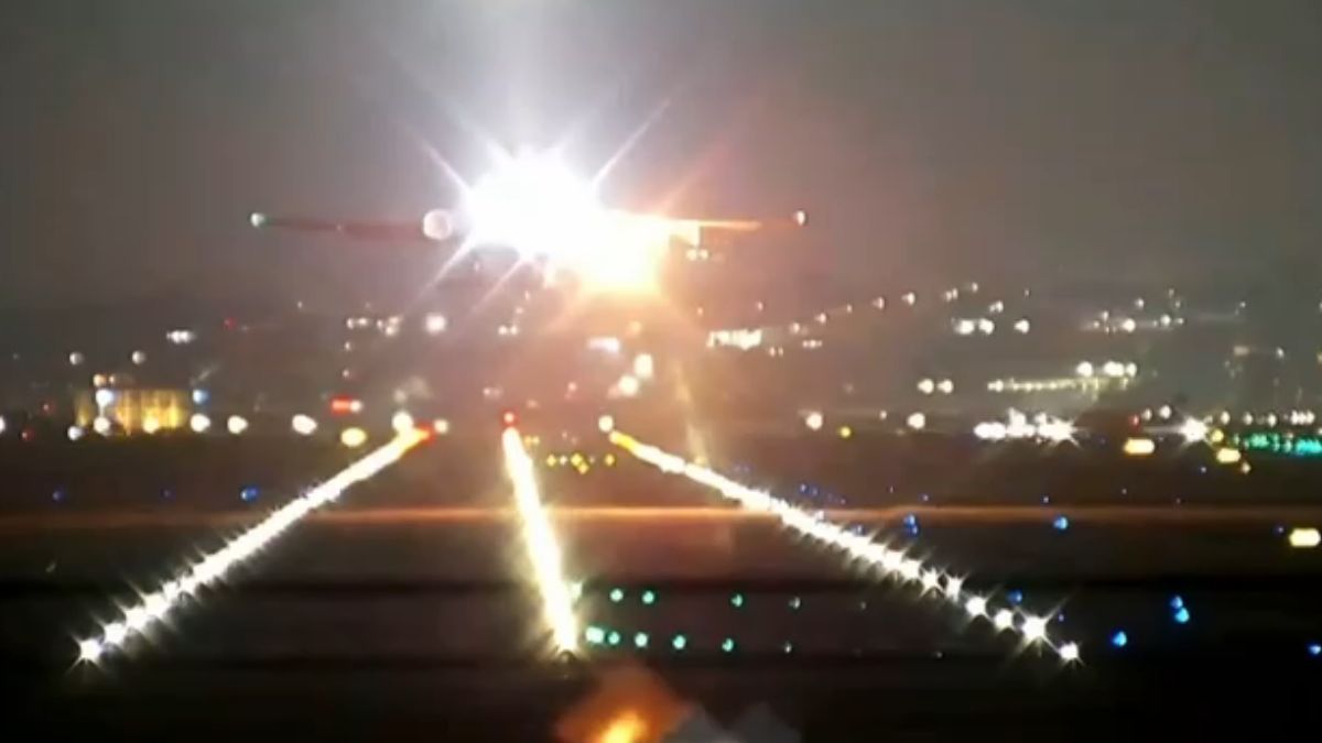 A aeronave, do modelo Airbus A330-323, da Delta Air Lines, faria a rota de Guarulhos a Atlanta, na Geórgia, Estados Unidos