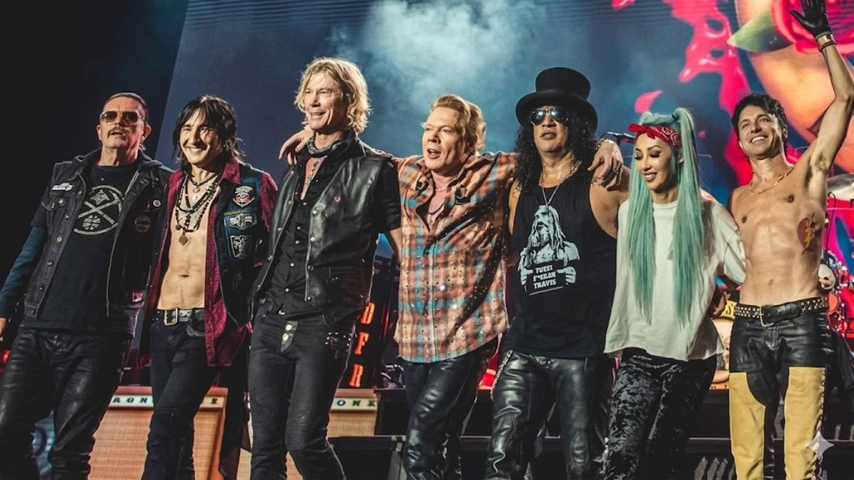 Guns N' Roses anunciou uma alteração na formação para a turnê mundial de 2026