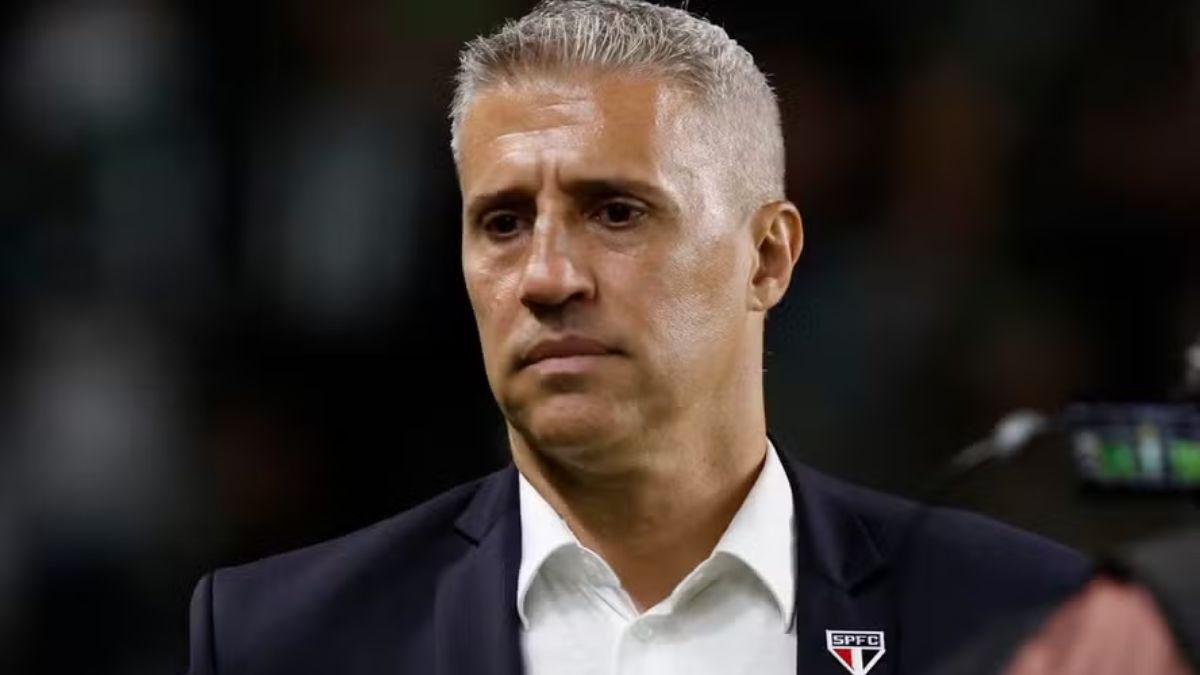 Hernán Crespo, técnico do São Paulo Futebol Clube, foi demitido do time nesta segunda-feira