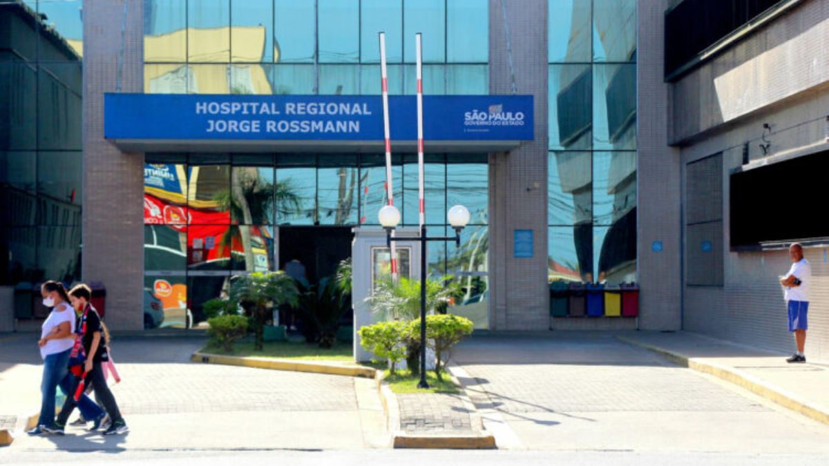 O Hospital Regional Jorge Rossmann, em Itanhaém