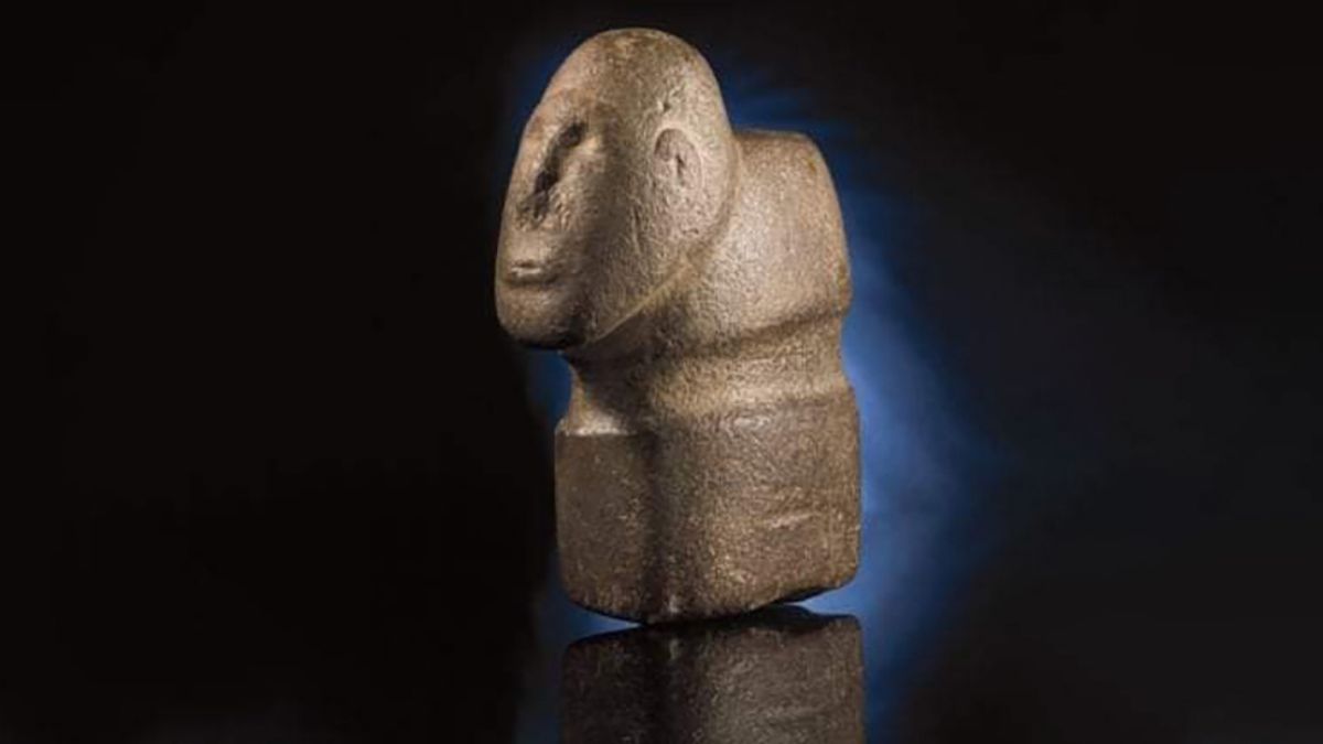 O achado localizado na região da Juréia-Itatins levanta questionamentos sobre como um objeto de arte tão refinado foi parar em um sítio de pescadores e coletores.