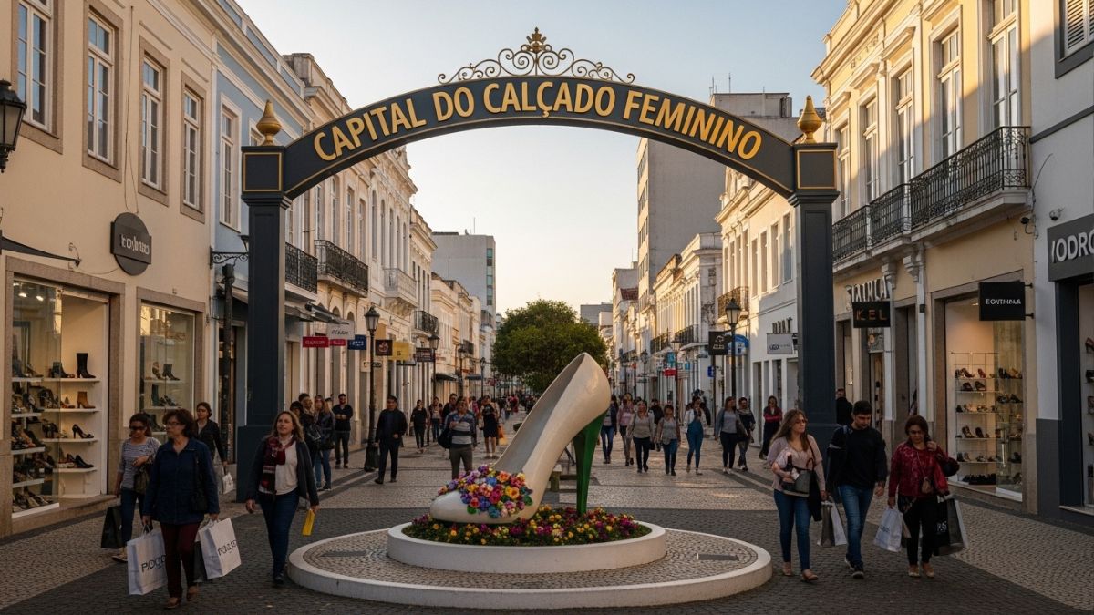 O verdadeiro coração do comércio local é o Território do Calçado (Imagem ilustrativo)