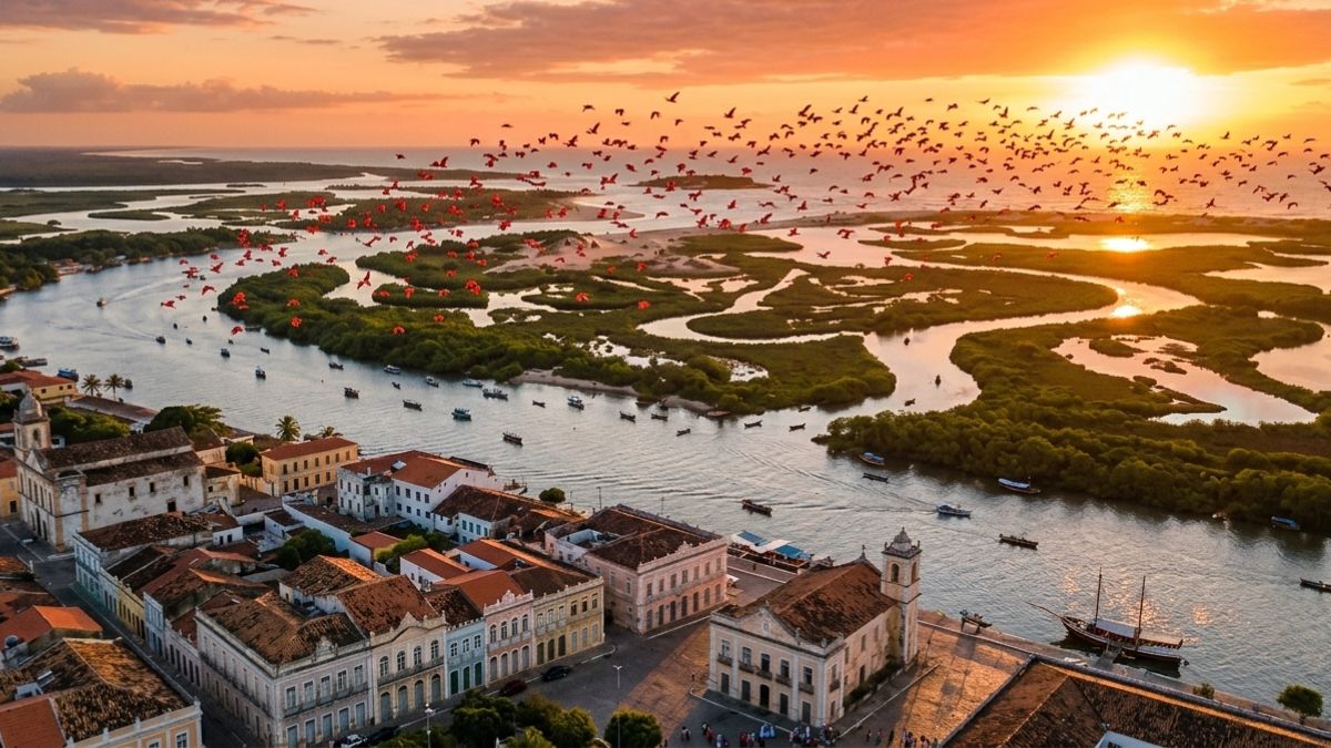 Além de abrigar um ecossistema raro, a cidade preserva 830 imóveis tombados e histórias de naufrágios do século XVI