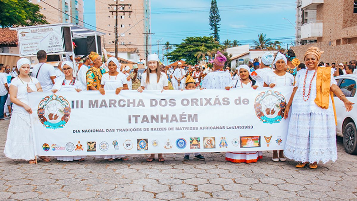 A cidade de Itanhaém vai receber a 4ª edição da Marcha dos Orixás