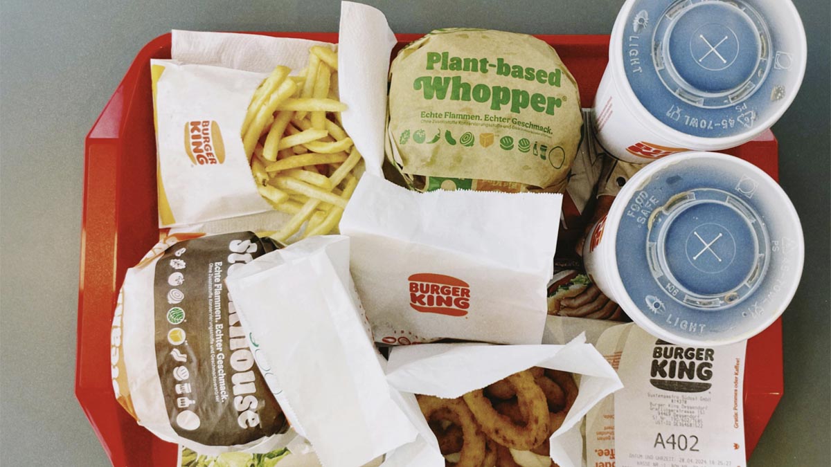 A propaganda feita pelo Burger King não pode ser retirada do ar segundo uma decisão da justiça