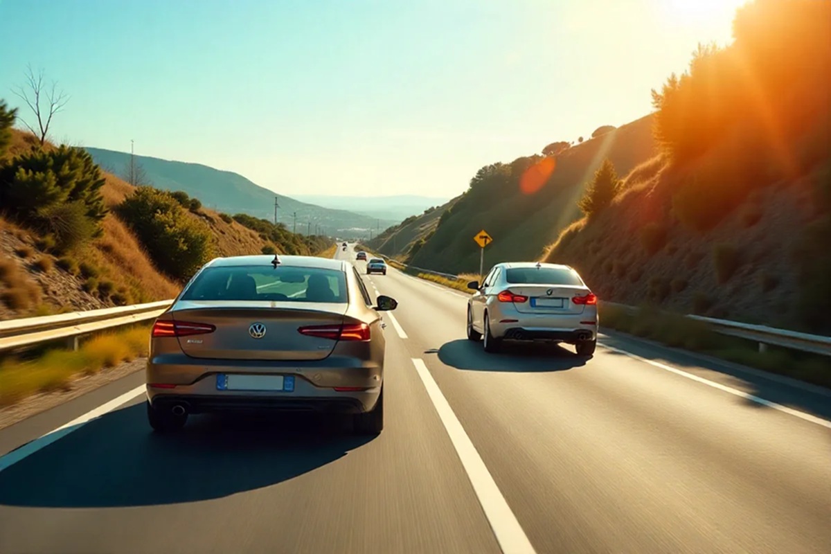 Muitos motoristas acreditam que trafegar no limite de velocidade na faixa da esquerda é suficiente para evitar problemas