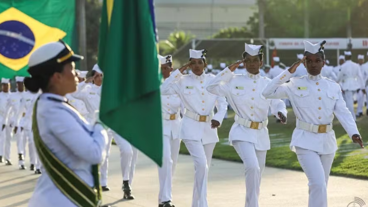 As vagas estão distribuídas em unidades da Marinha localizadas em diversas cidades do país