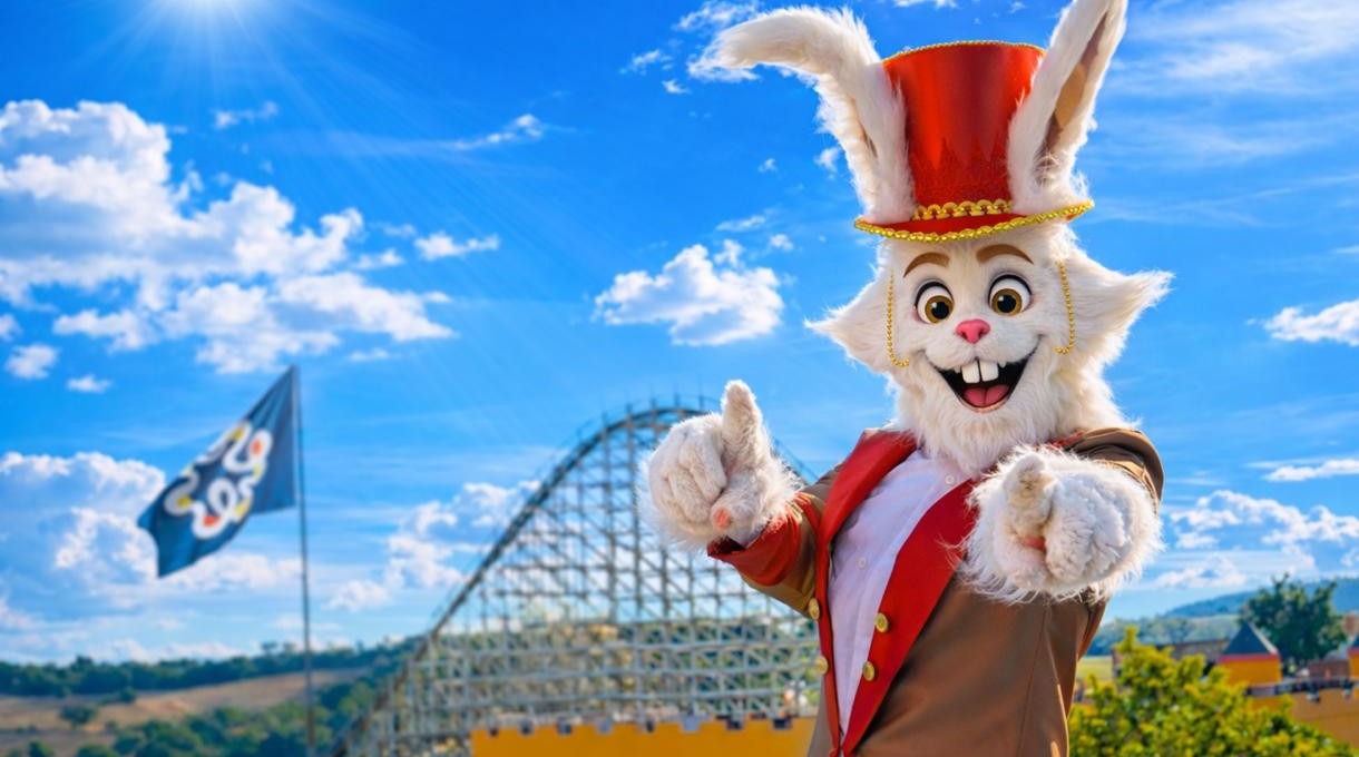 Evento de Páscoa acontece durante todo o mês de abril no Hopi Hari, no interior de SP