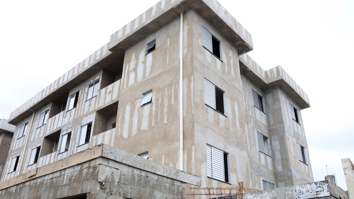 Atualmente, estão em construção 258 novas unidades habitacionais em Praia Grande