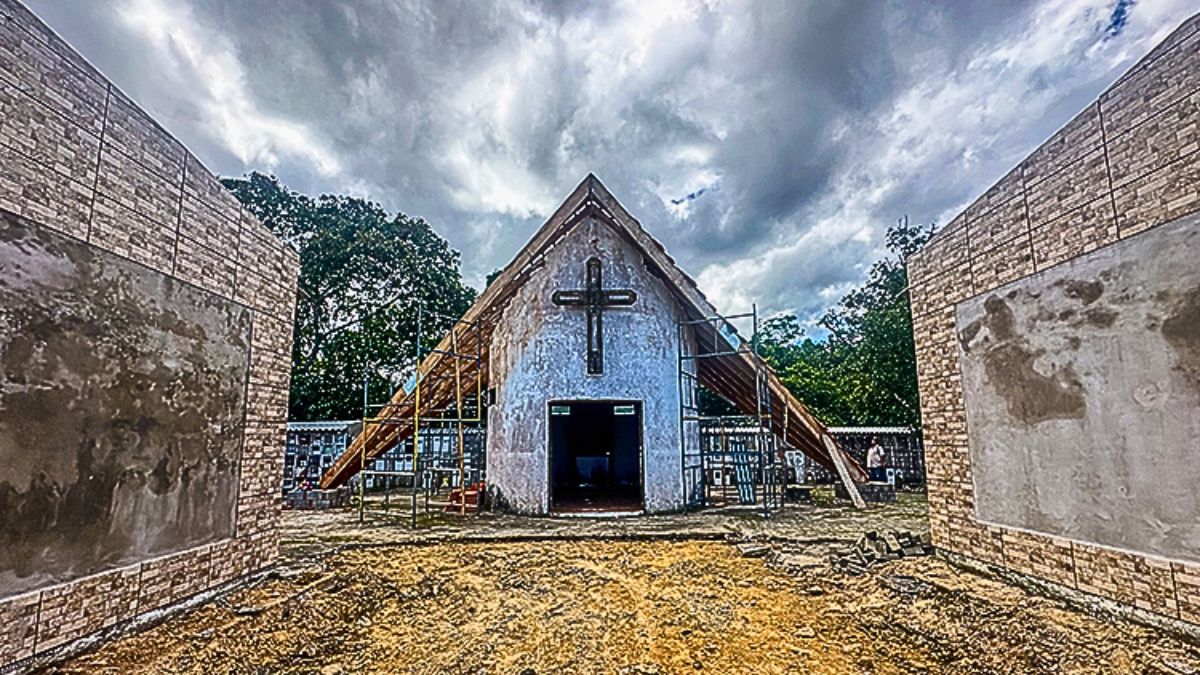 As obras de reforma e ampliação do Cemitério do Jardim Coronel estão em fase avançada em Itanhaém