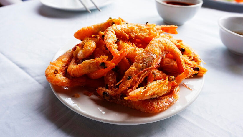 Durante esse intervalo, a captura da maioria dos camarões fica proibida