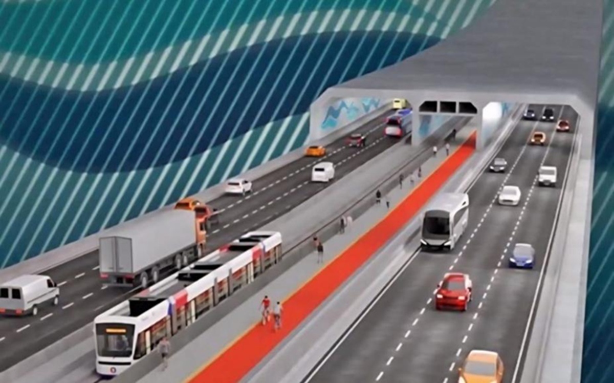 Túnel Santos-Guarujá se tornou uma das principais promessa do governador Tarcísio de Freitas