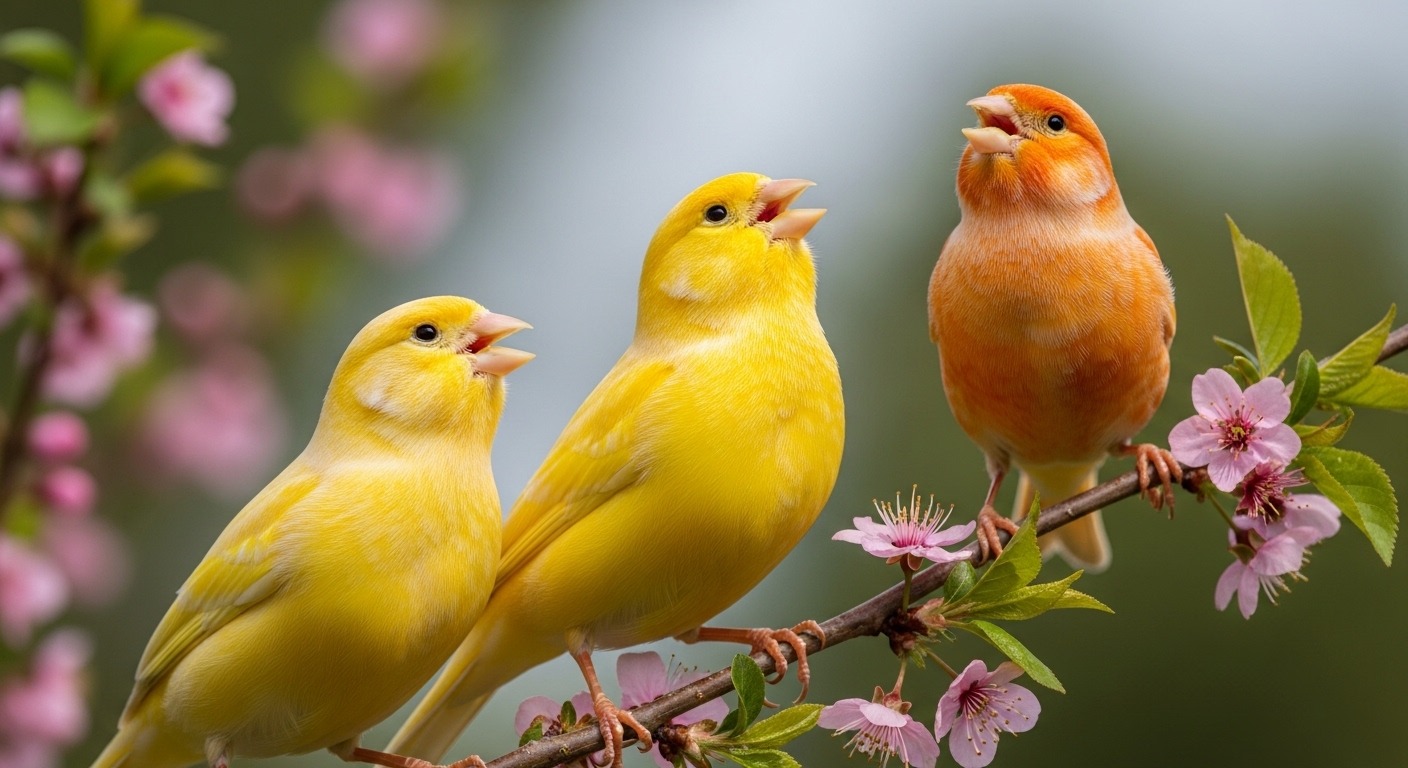 Os canários são considerados modelos ideais para a neurociência porque conseguem aprender e reproduzir cantos complexos ao longo da vida