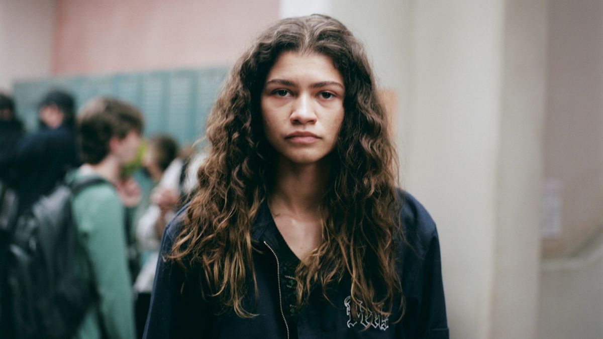 A atriz Zendaya em 'Euphoria'