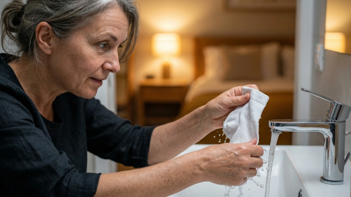 Molhar as meias antes de deitar? Conheça a ciência inusitada que está ajudando pessoas com mente acelerada a apagar em minutos