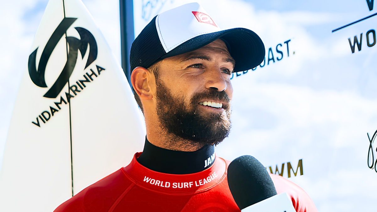 Alejo Muniz é o surfista mais velho entre os brasileiros no circuito mundial