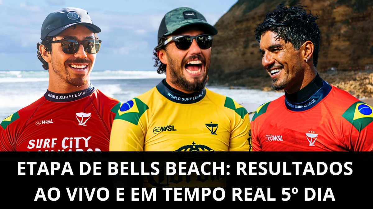 Yago Dora, Filipe Toledo e Gabriel Medina são alguns dos representantes do Brasil em Bells Beach