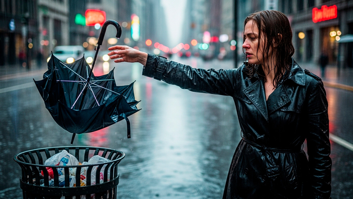 Nos dias chuvosos, sair de casa pode ser um desafio, principalmente em cidades movimentadas, onde o uso do guarda-chuva nem sempre é prático