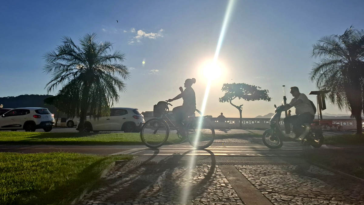 A semana será boa para praticar atividades ao ar livre em todo o litoral de SP