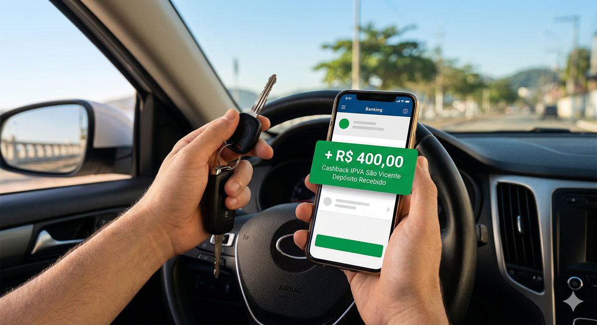 Programa 'Emplaque Essa Ideia' é uma iniciativa de benefício financeiro direto aos contribuintes: o retorno de 20% do valor do IPVA