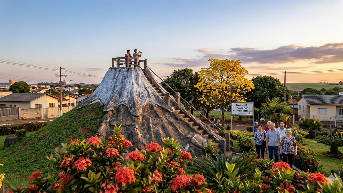 Bastos chama atenção pela força da cultura nipônica e por uma festa que virou símbolo do município