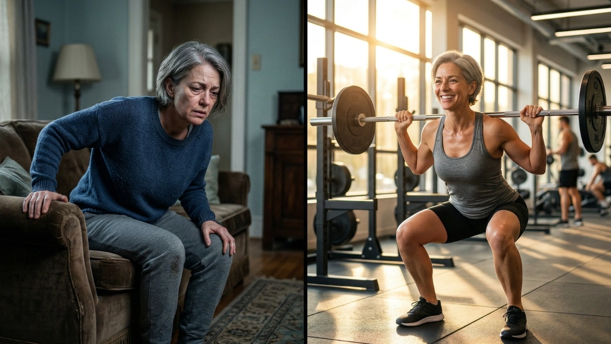 A balança do tempo: como a adoção de um único movimento básico determina se você terá independência ou limitações físicas no futuro