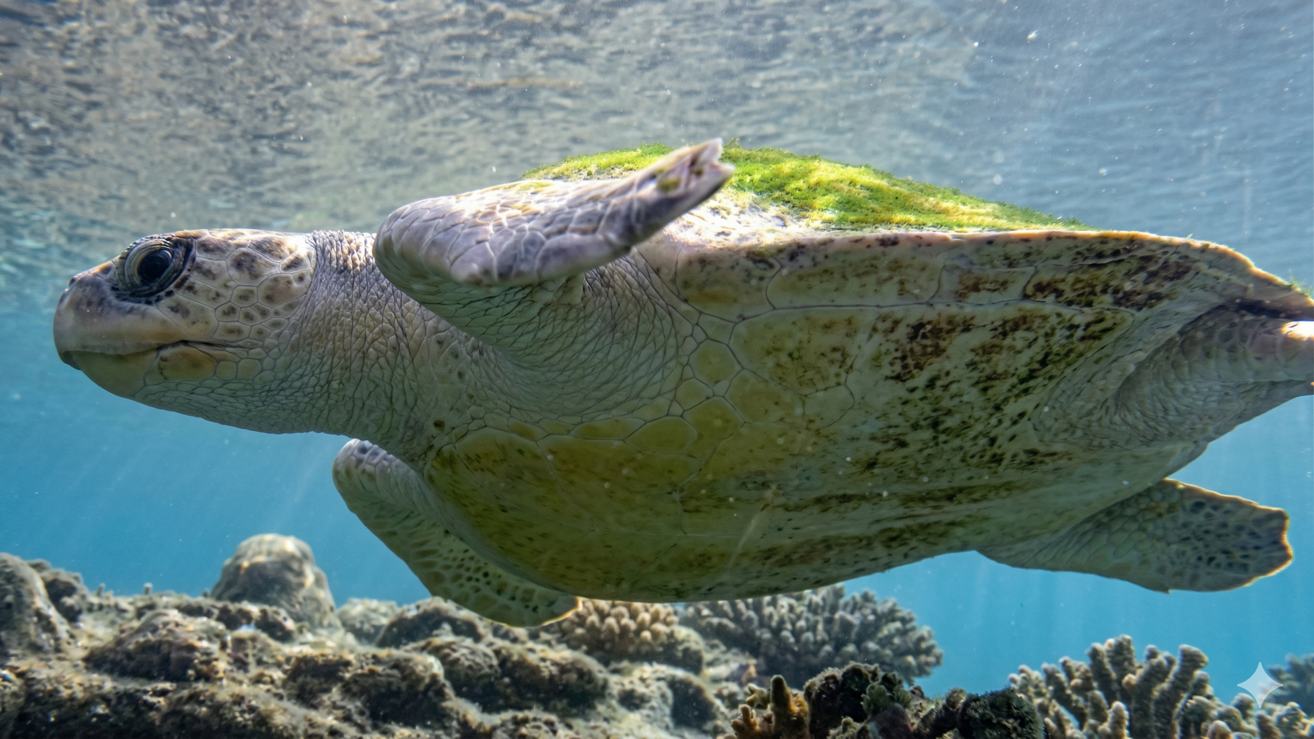 As tartarugas-olivas são as menores tartarugas marinha do Brasil