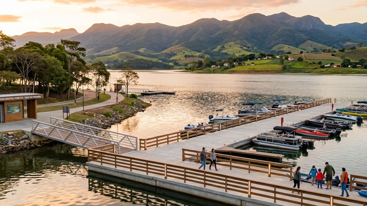 Seis cidades da região de São José dos Campos receberão píeres flutuantes; na Baixada, plano para transformar São Vicente em polo nacional não avançou