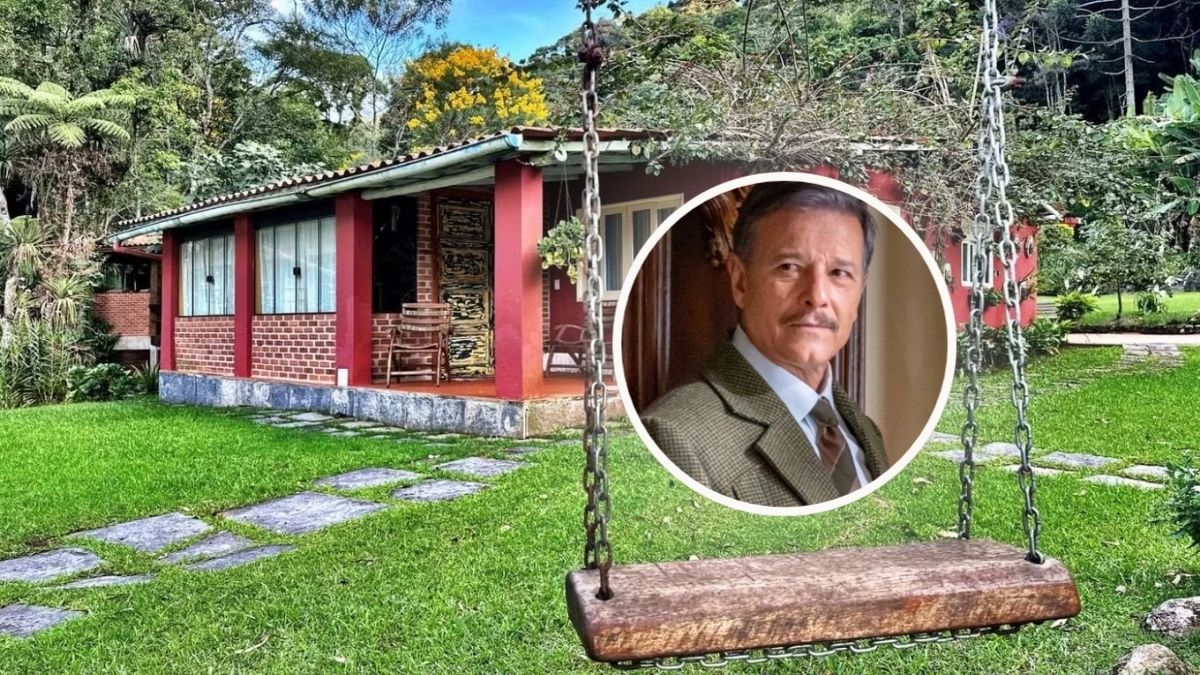 Marcello Novaes mantém uma rotina reservada e distante dos centros urbanos do Rio de Janeiro