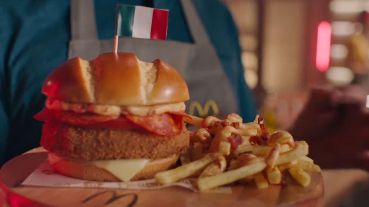 Mesmo sem Itália, McDonald's retorna com o Mc Itália