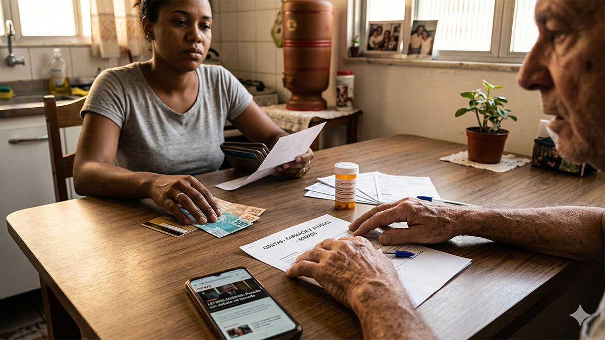 Sogros e sogras podem entrar na classificação para auxílio alimentício, dentro de certas condições.